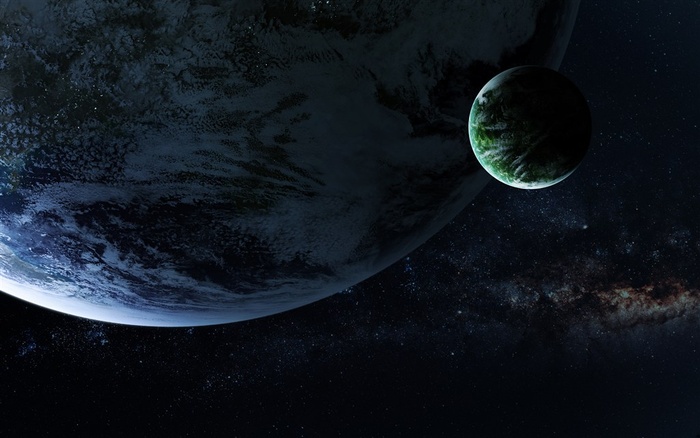壮观的宇宙星球高清图片