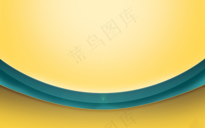 黄色扁平化背景图片