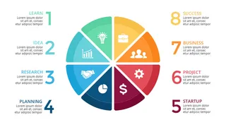 数据图表统计图形分析分类商务会议办公图标PSD模板素材