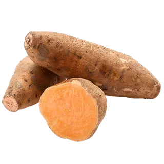 黄心红薯 (2)超市商品白底图免抠实物摄影png格式图片透明底