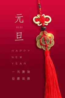 2022元旦新年 元旦主题图片