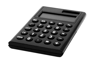 计算器黑色塑料