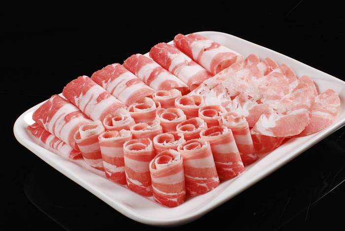 火锅配菜肉片肉类荤类