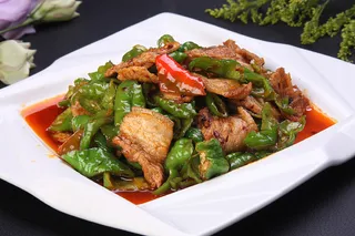 农家小炒肉  20元（味型：香辣味）