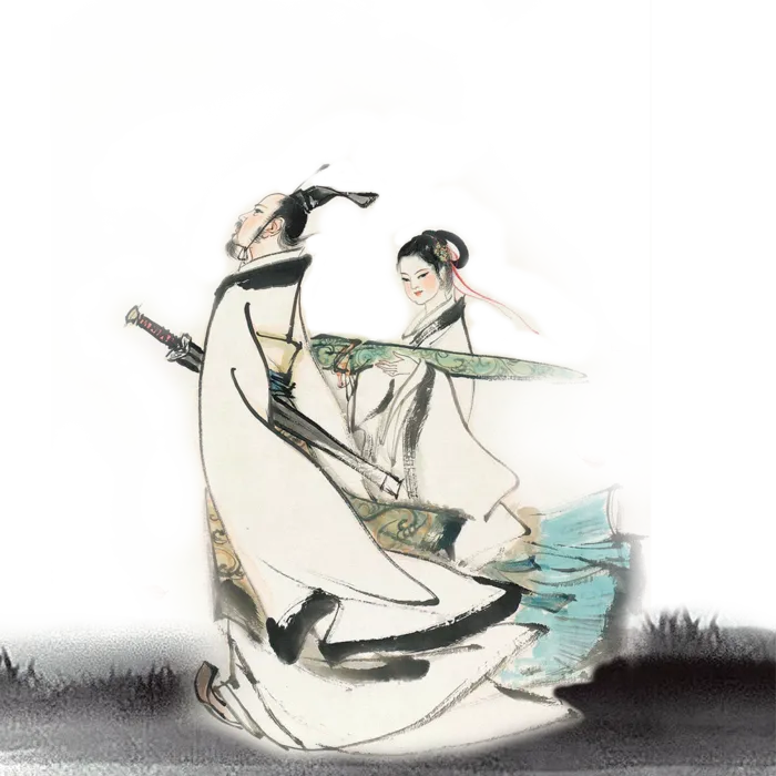 古风国画人物画像