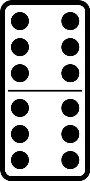 多米诺骨牌 PNG免抠