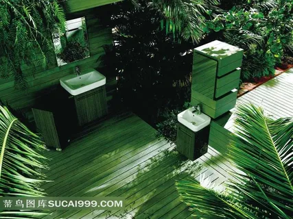 室外露天洗手间