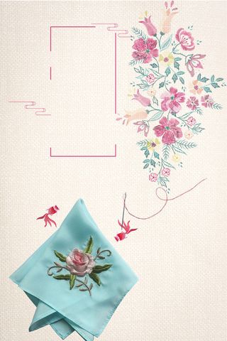 中式古风海报中国风宫廷古典宣传单背景分层ps设计模板素材