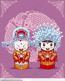 古典婚礼小人 古典婚礼小人