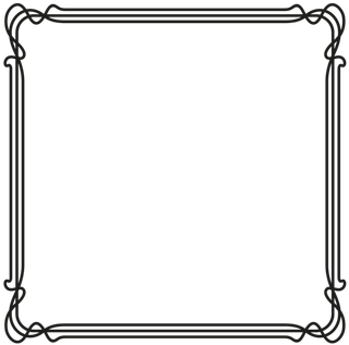 欧式复古线条边框花纹AI矢量LOGO角框花边分割线设计PSD卡片素材