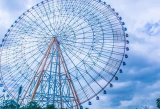 浪漫摩天轮摄影