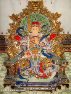 庄严威德的韦陀天尊菩萨 庄严威德的韦陀天尊菩萨
