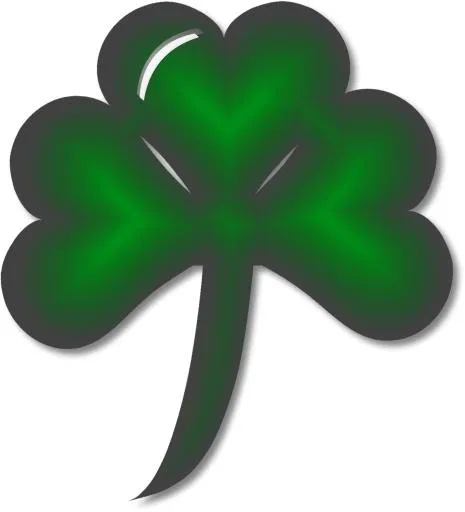 三叶草 PNG免抠(1384x1523)