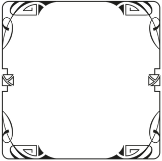 欧式复古线条边框花纹AI矢量LOGO角框花边分割线设计PSD卡片素材