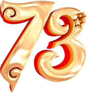 七三3D立体艺术字