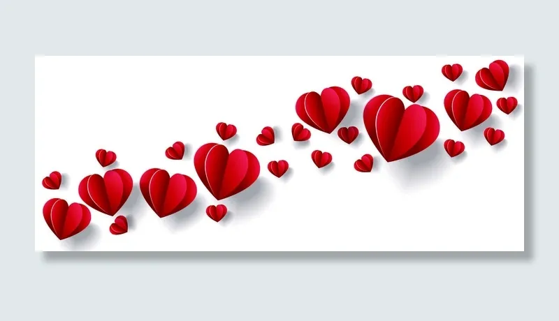 2.14情人节素材装饰情人节eps,ai矢量模版下载