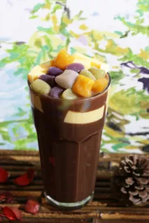 可可芋圆布丁广告2