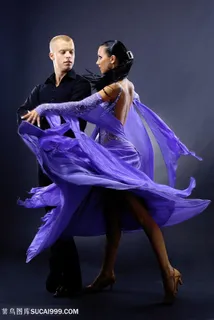 魅力双人外国男女国标舞