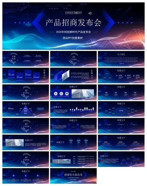 33套商业路演PPT模板合集 (20)预览图