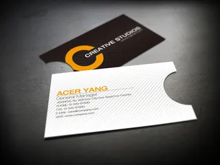 名片样机设计素材