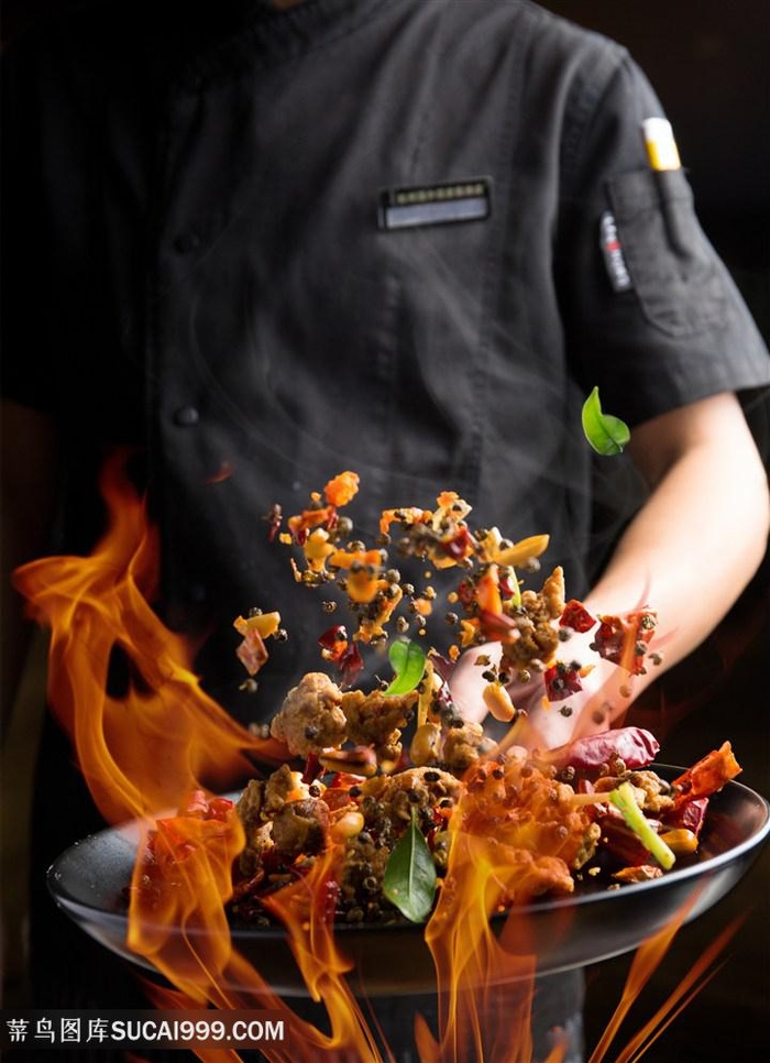 火焰爆炒辣子鸡