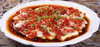 剁椒鱼腹蒸豆腐26元
