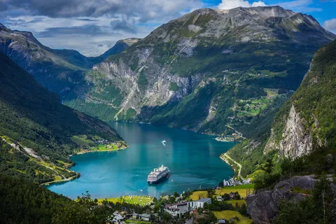 美丽的海湾山水风景图片 美丽的海湾山水风景图片