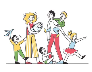 扁平化人物场景办公互联网等距ai矢量设计网页海报UI素材插画