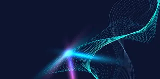 几何抽象粒子线条光线科技感网页banner展板背景AI矢量设计素材