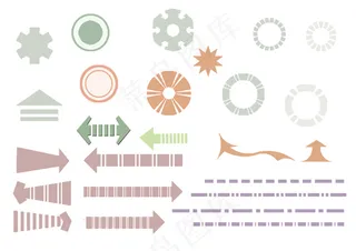 旅游规划景观设计常用图标符号