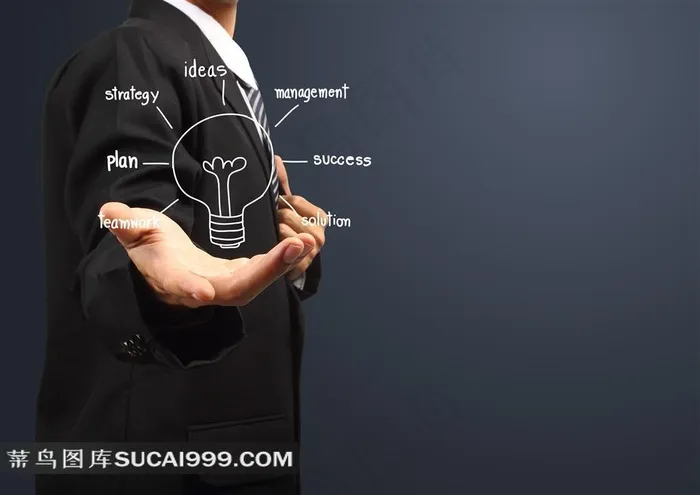 职场系列 - 展示虚拟工作过程的职员职场人物