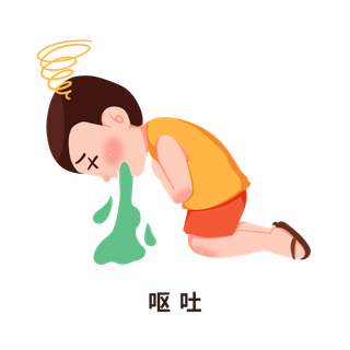 可爱夏季预防中暑科普医疗插画