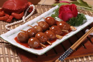 烧汁锦囊章鱼 (2)