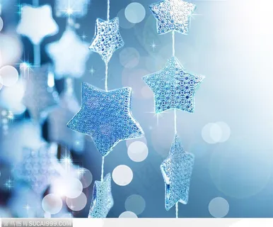 圣诞礼物-悬挂的星星