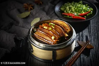 梅菜扣肉梅干菜图片素材