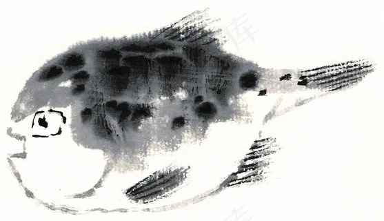 国画鱼虾蟹龟高清图片素材 国画鱼虾蟹龟高清图片素材