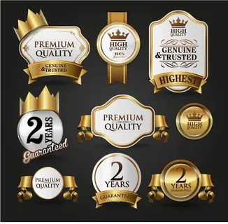 免抠豪华标签标