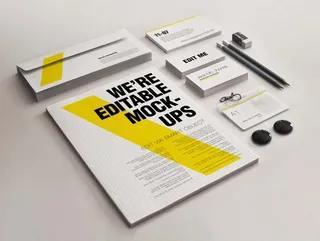 企业VI样机办公用品样机