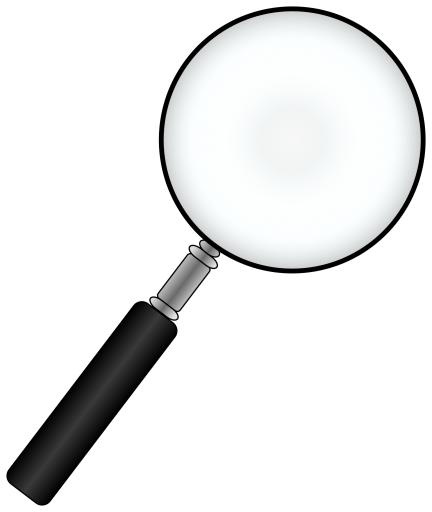 放大镜 PNG 图像免抠(2027x2400)