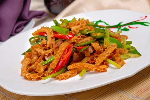 CXC06982猪脚皮炒牛肚 CXC06982猪脚皮炒牛肚