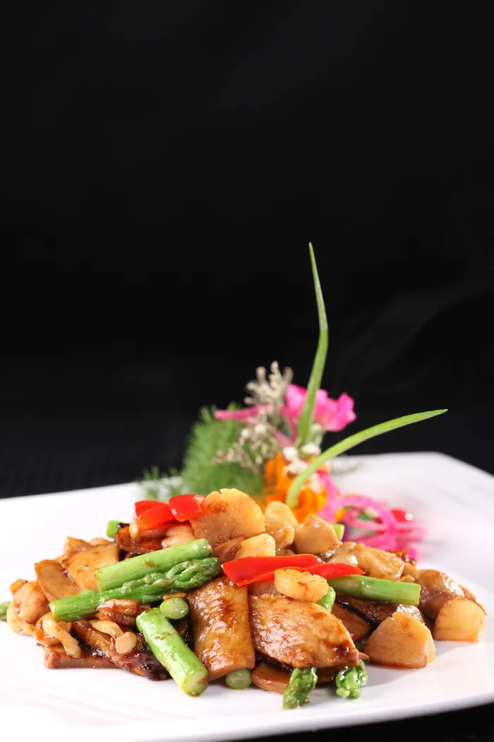 XO酱野菌炒元贝