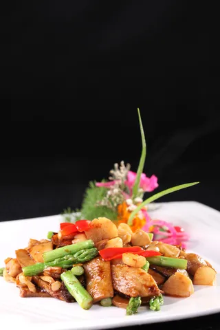 XO酱野菌炒元贝