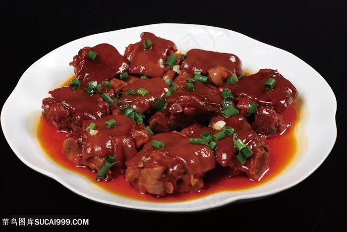 霸王猪手中华美食摄影图