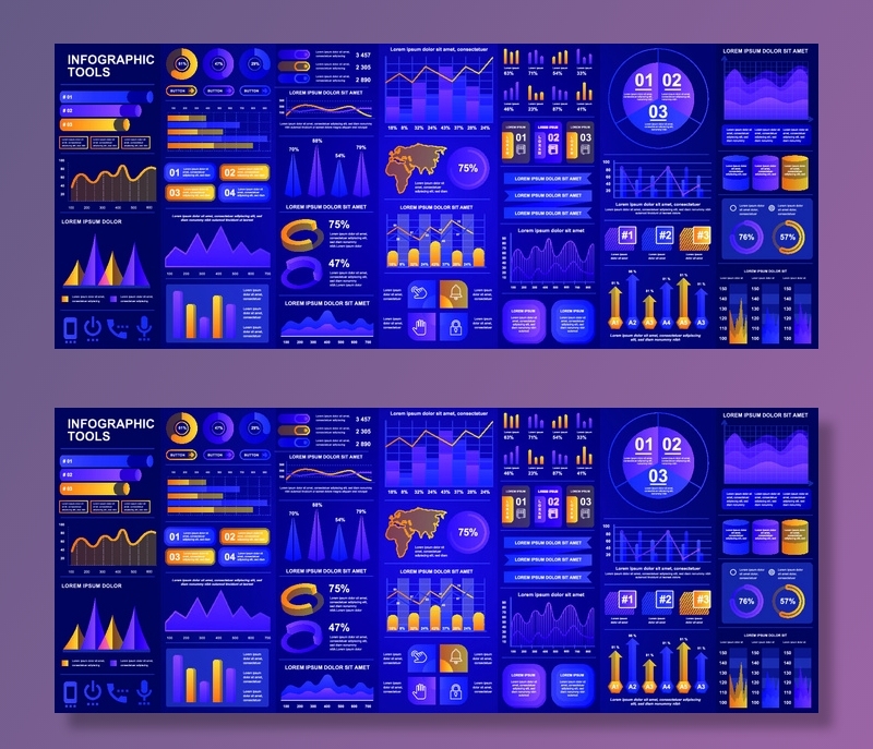 手机移动端整套APP交互UI界面套图作品集EPS矢量图设计素材