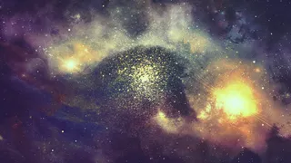 唯美元宇宙星空景色