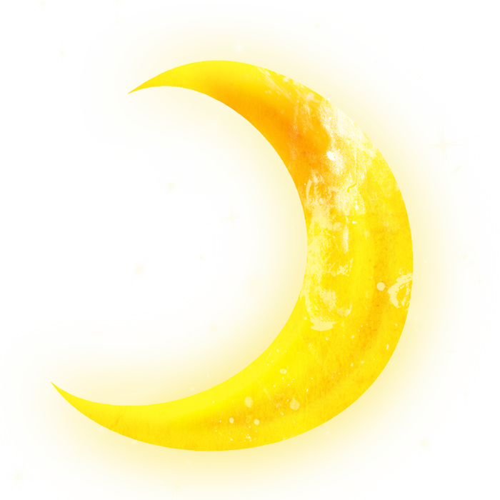 免扣元素 月亮弯月亮月相形状