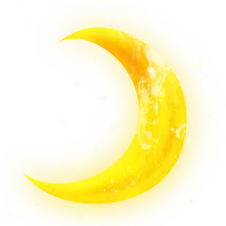 免扣元素 月亮弯月亮月相形状