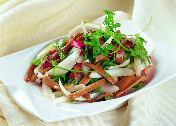 0911LCH-057老虎菜拌土鱿鱼