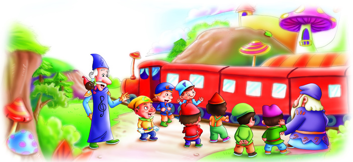 七个小矮人图片