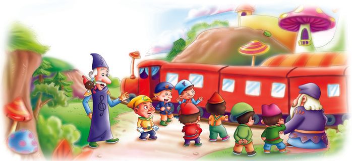 七个小矮人图片